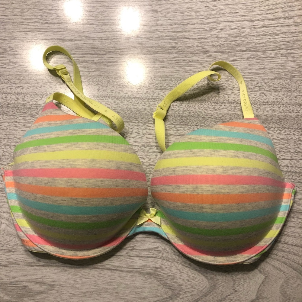 NWOT VS cotton plunge push up